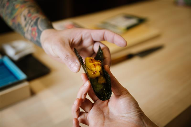 Sushi Masa by Ki-setsu - finest ingredients such as uni take centre stage in omakase Singapore review with crafted sushi and dessert.