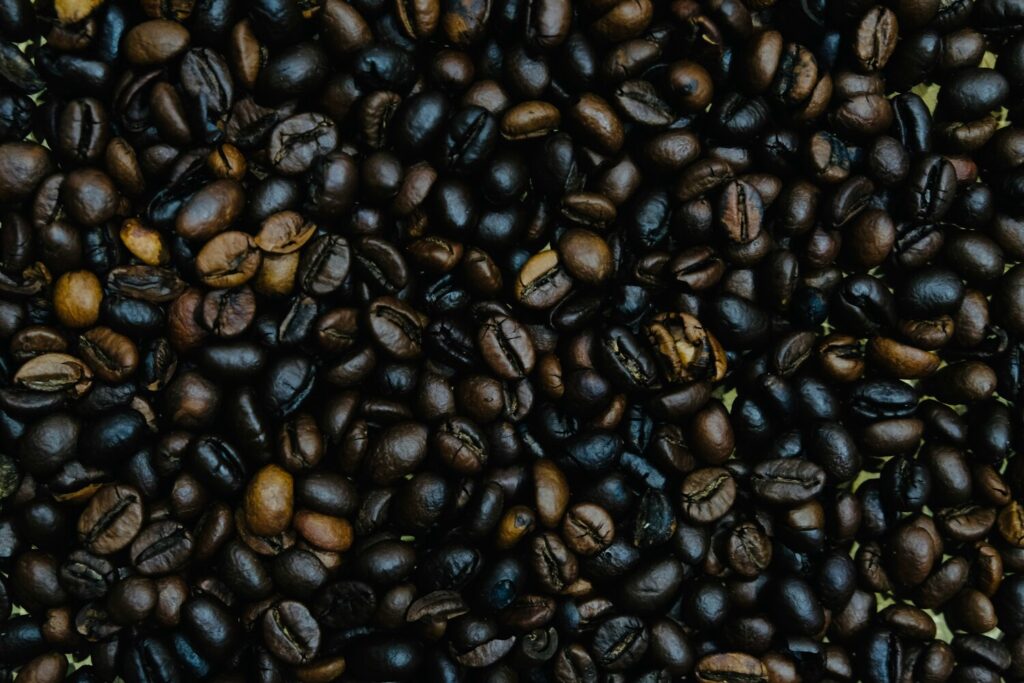 State of Affairs Cafe : Freshly brewed coffee bean